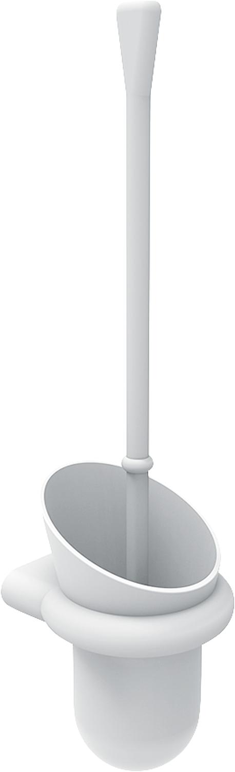 WC-Bürstengarnitur aus Nylon Farbe: Weiss 19