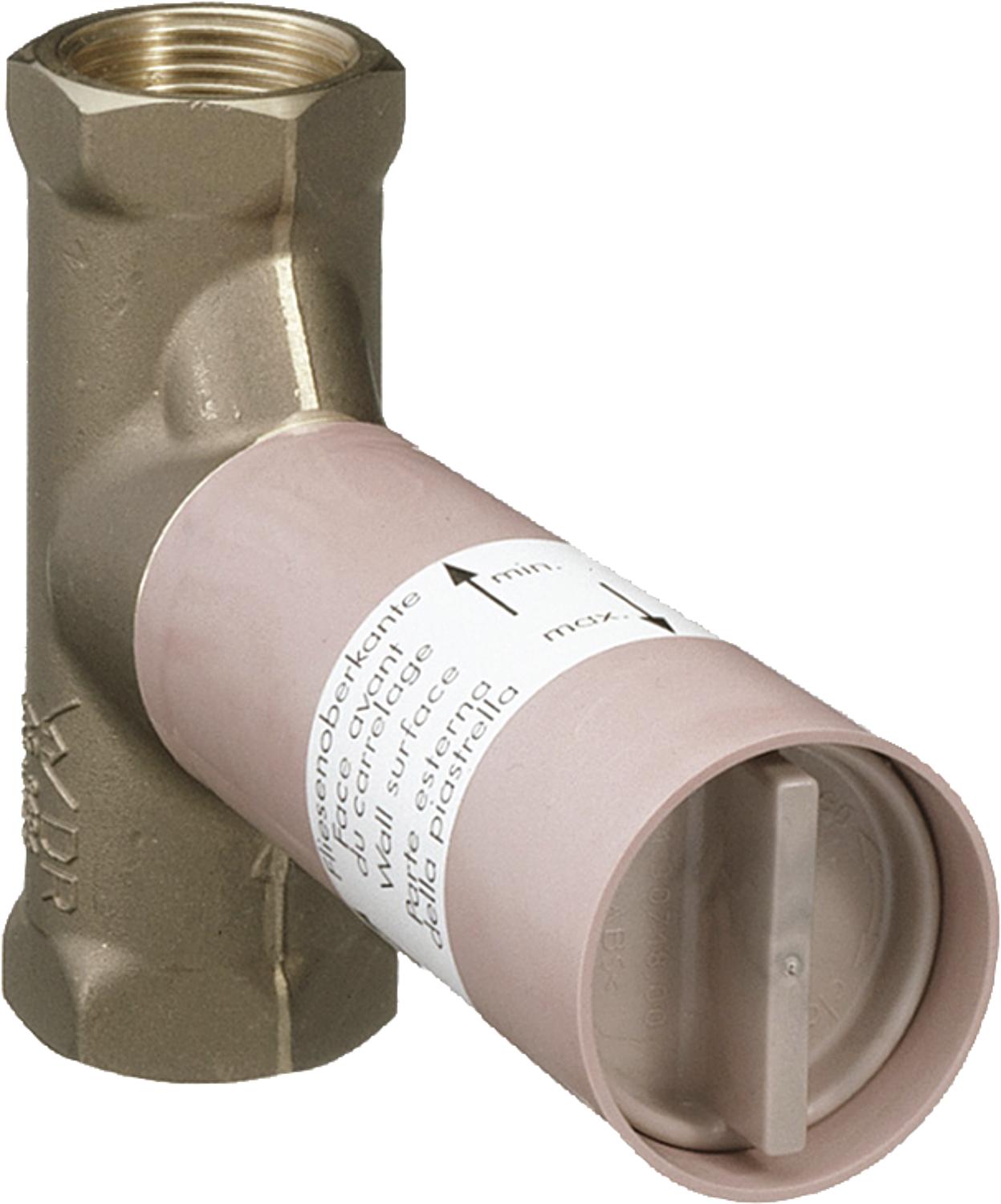 Hansgrohe shut-off valve body DN15 ceramic, 15974180