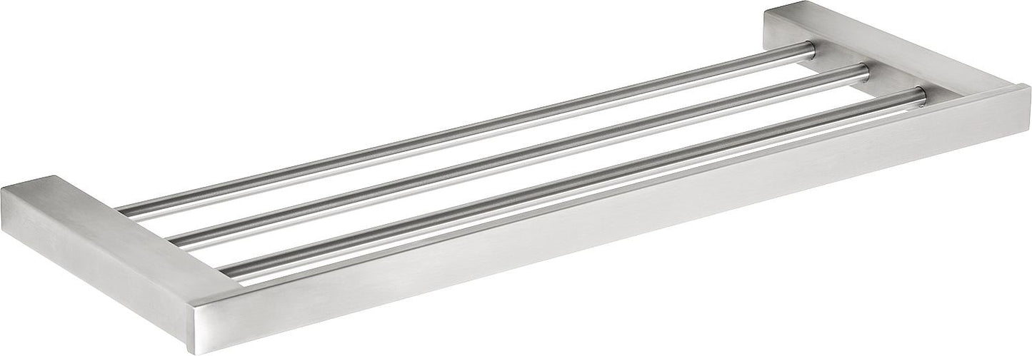 Erva towel shelf, L=610 mm, brushed stainless steel