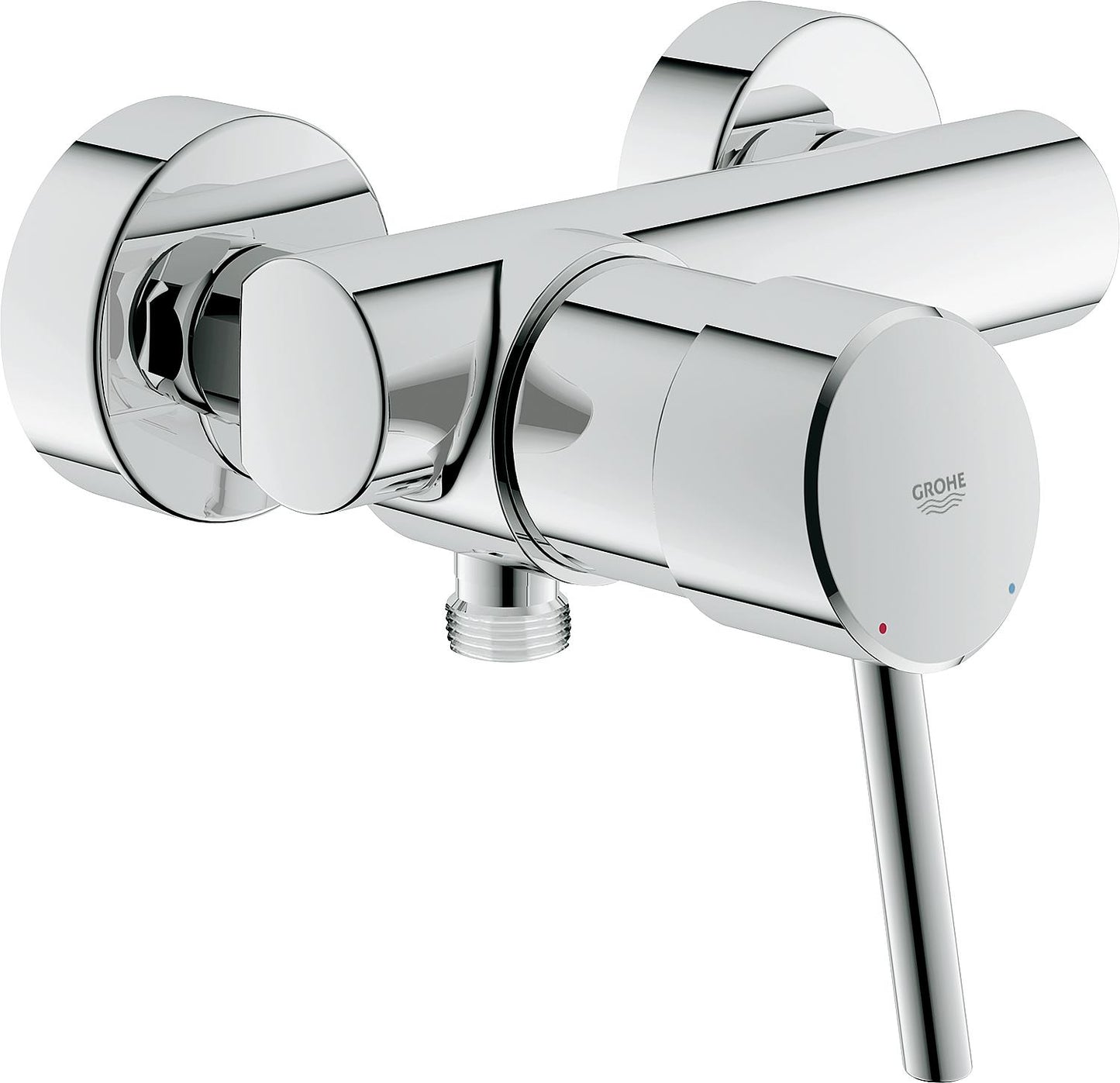 AP shower mixer Concetto chrome