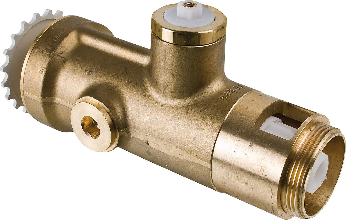 Druckspüler für WC Austausch- armatur,Niederdruck ohne Vorab- sperrung/Durchspülbogen