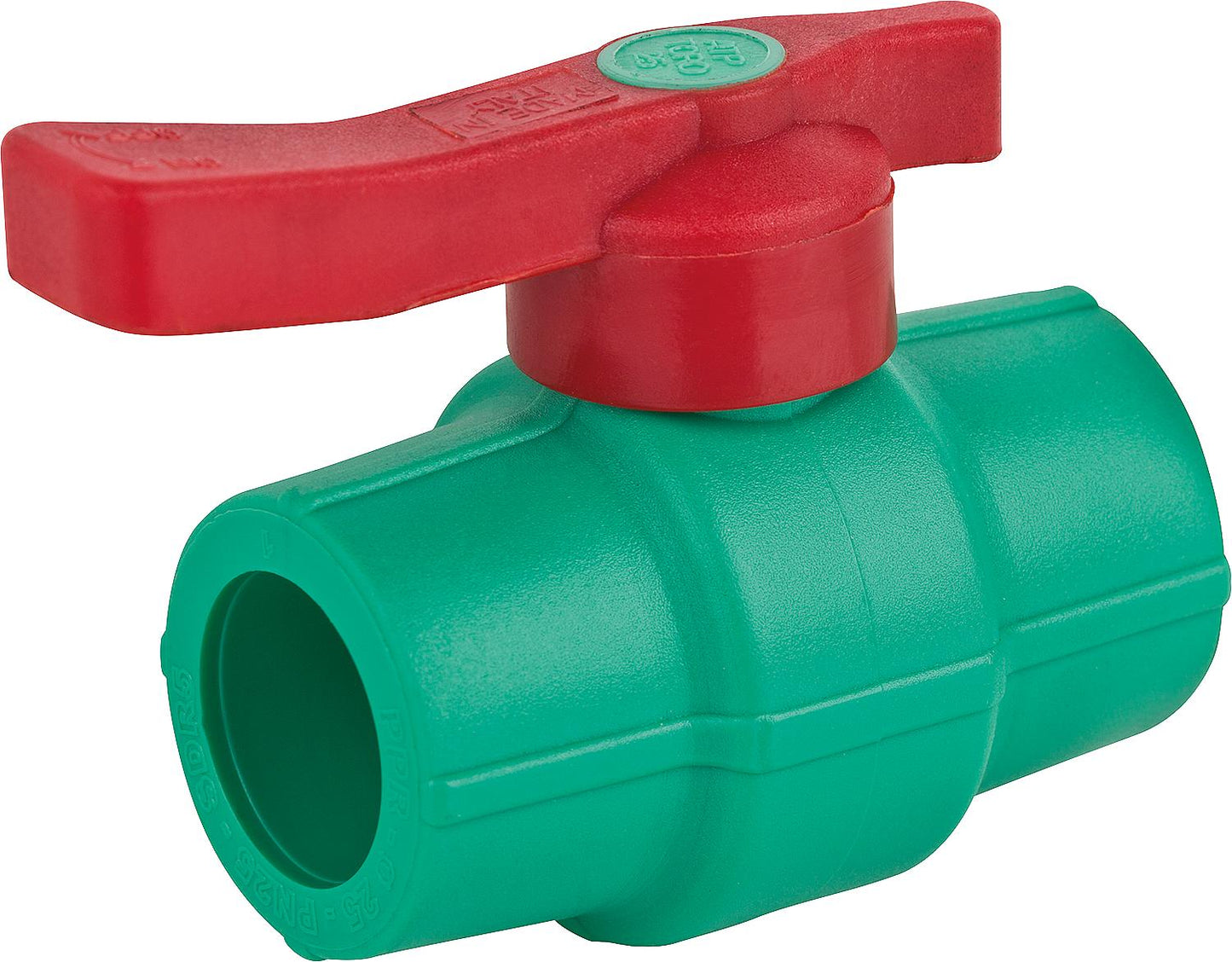 PPR pipe lockable ball valve Ø 20 mm