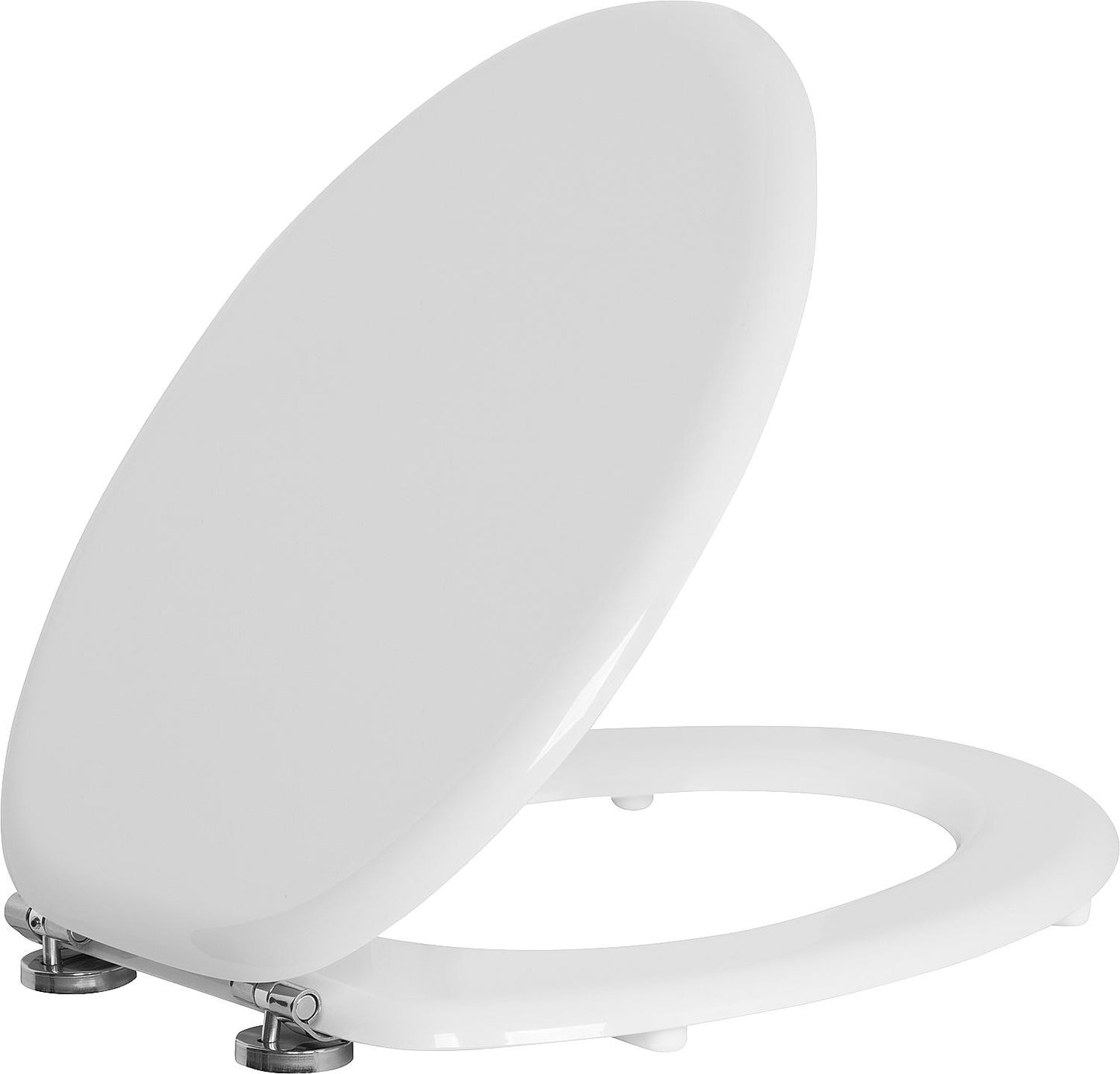 Elida toilet seat, MDF coated white, WxHxD: 370x55x440mm