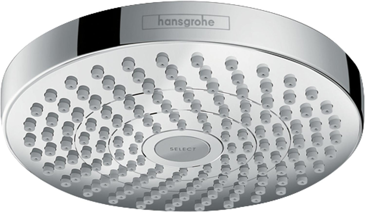 Kopfbrause Hansgrohe Croma Select S180 2 Strahlarten Ø 187 mm verchromt