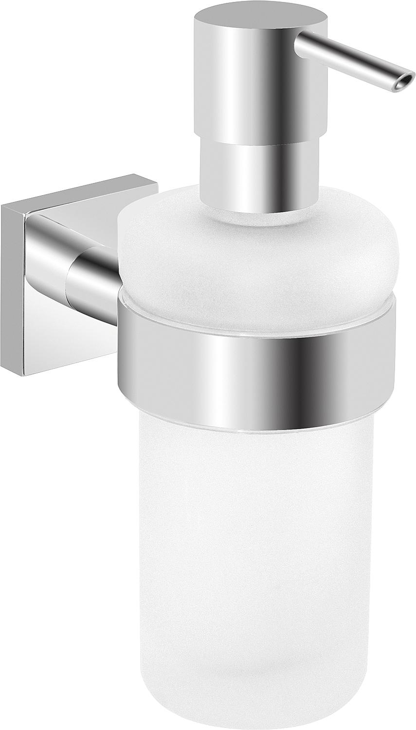 Elean nero liquid soap dispenser, brass, black