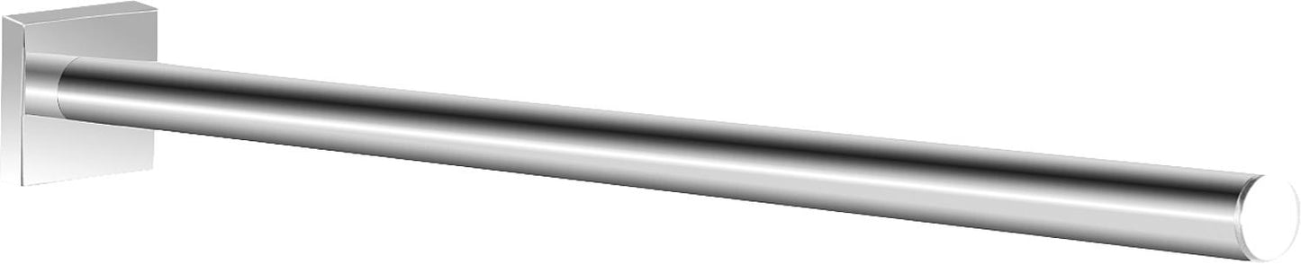 Elean nero single-arm towel rail, brass, black