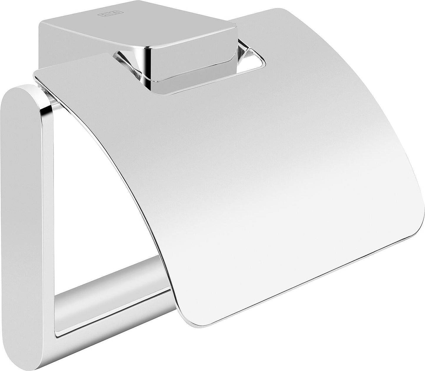 Emco trend chrome paper holder with lid
