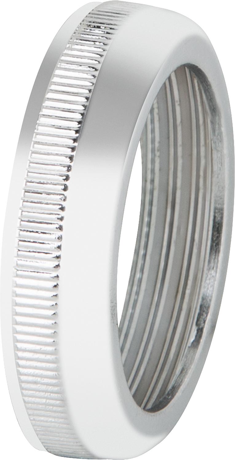 Écrou moleté en laiton chromé, DN32 (1 1/4") pour tuyaux de siphon de 32 mm