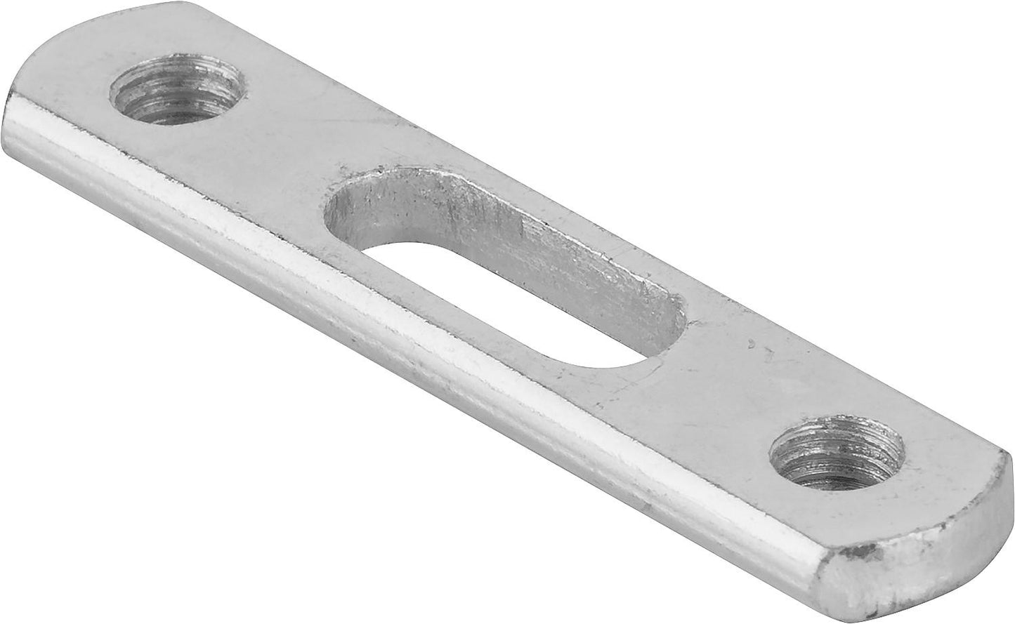 Double mounting plates, axle dimension 160mm, M8, galvanized steel.