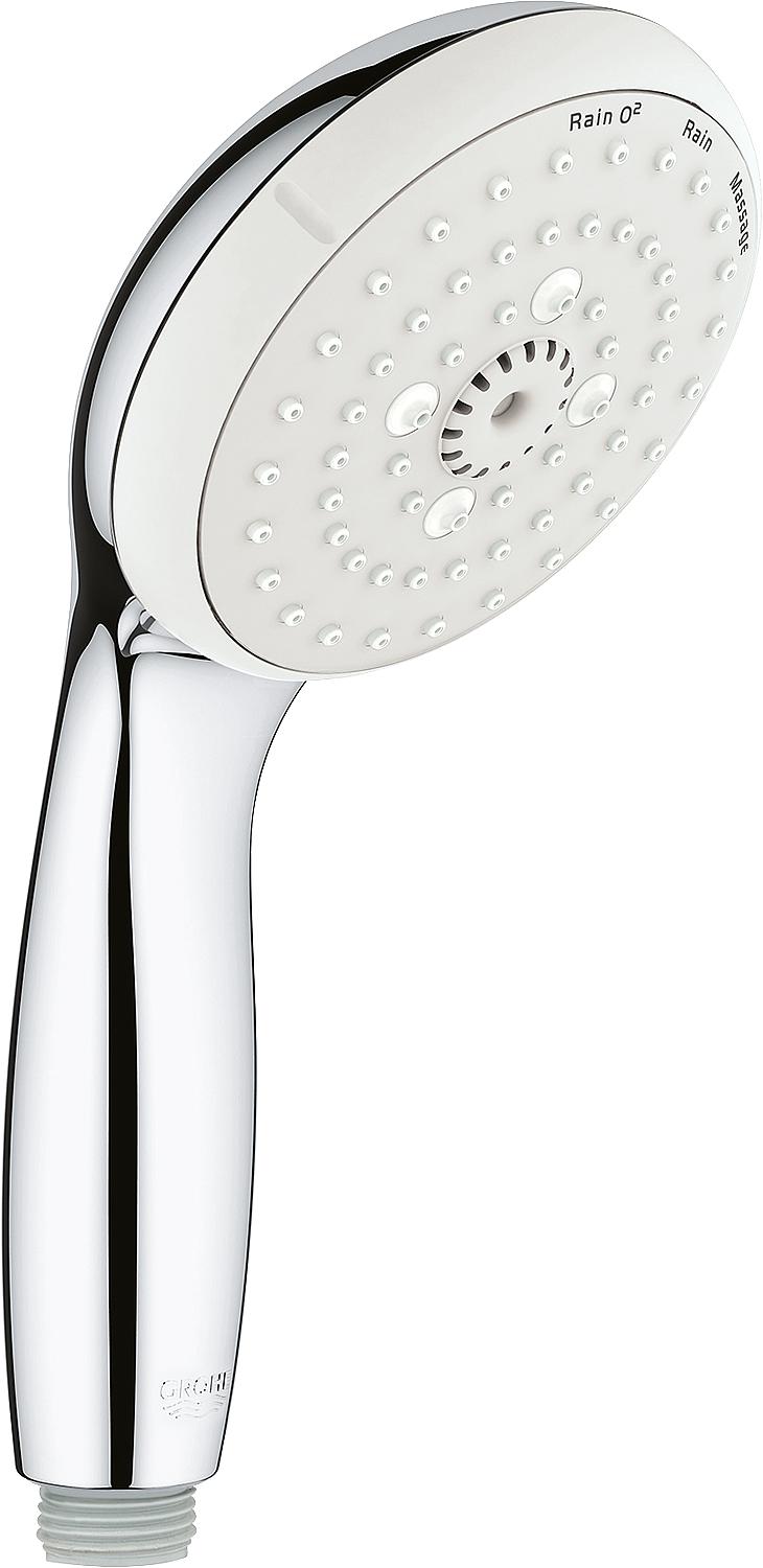 Grohe Tempesta 100 hand shower, Ø 100 mm, 3 spray patterns, chrome