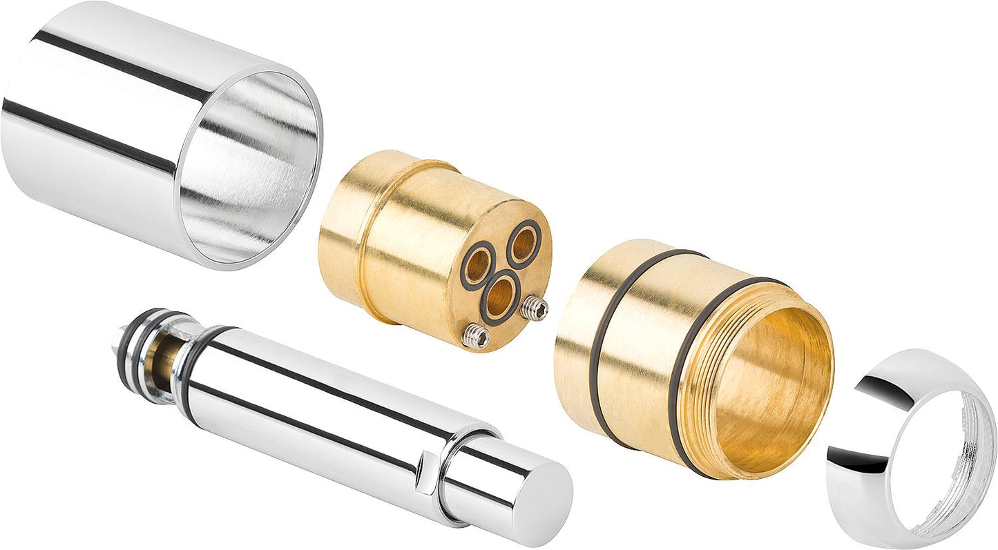 Rallonge encastrée de 25 mm pour mitigeur de bain Evelia 93 069 81, Kos 93 151 36, Dokos 93 151 32