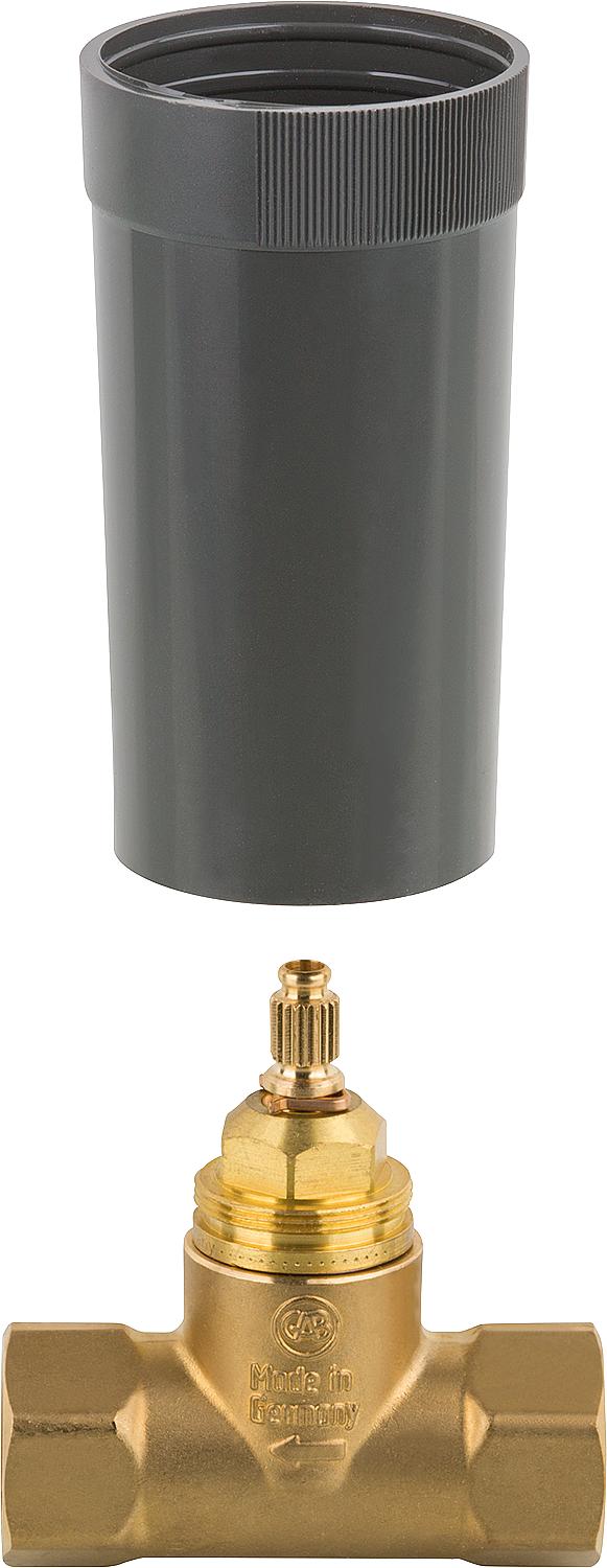 Kit d'encastrement pour robinet encastré EVENES DN20 (3/4") filetage femelle, DVGW