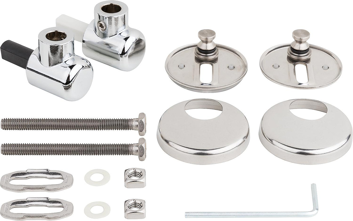 Charnière de remplacement à fermeture amortie pour siège universel Evenes Turvo