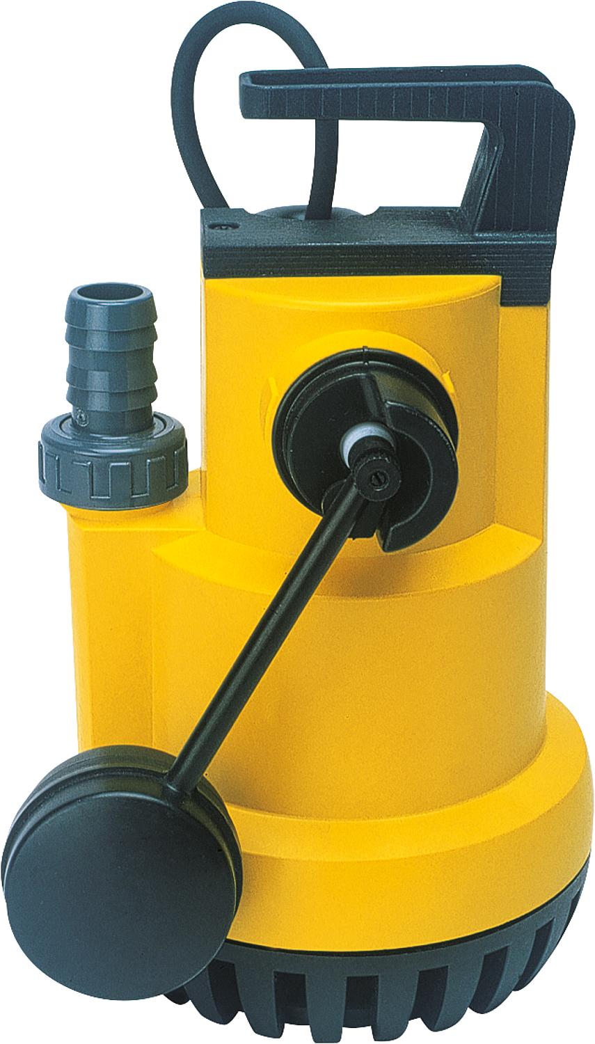 Submersible pump type Vigila 200 MHA with float switch and stainless steel shaft