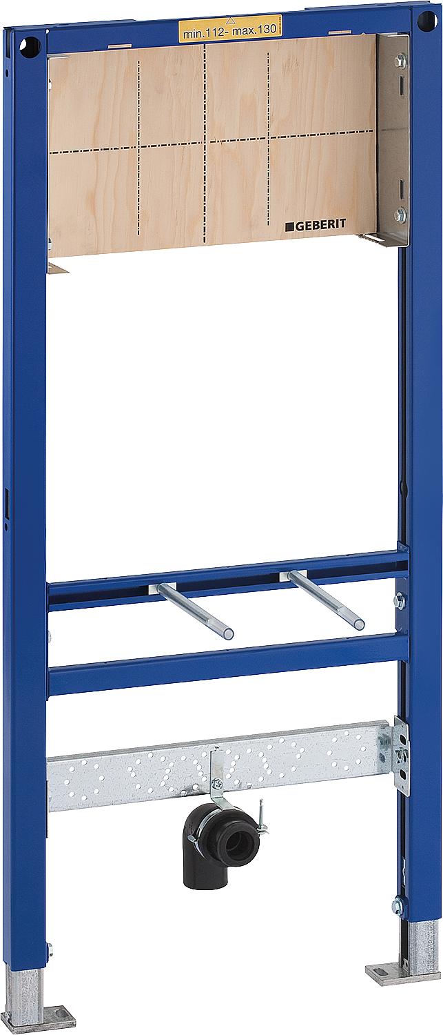 Geberit Duofix 112-130cm washbasin element, for wall-mounted taps