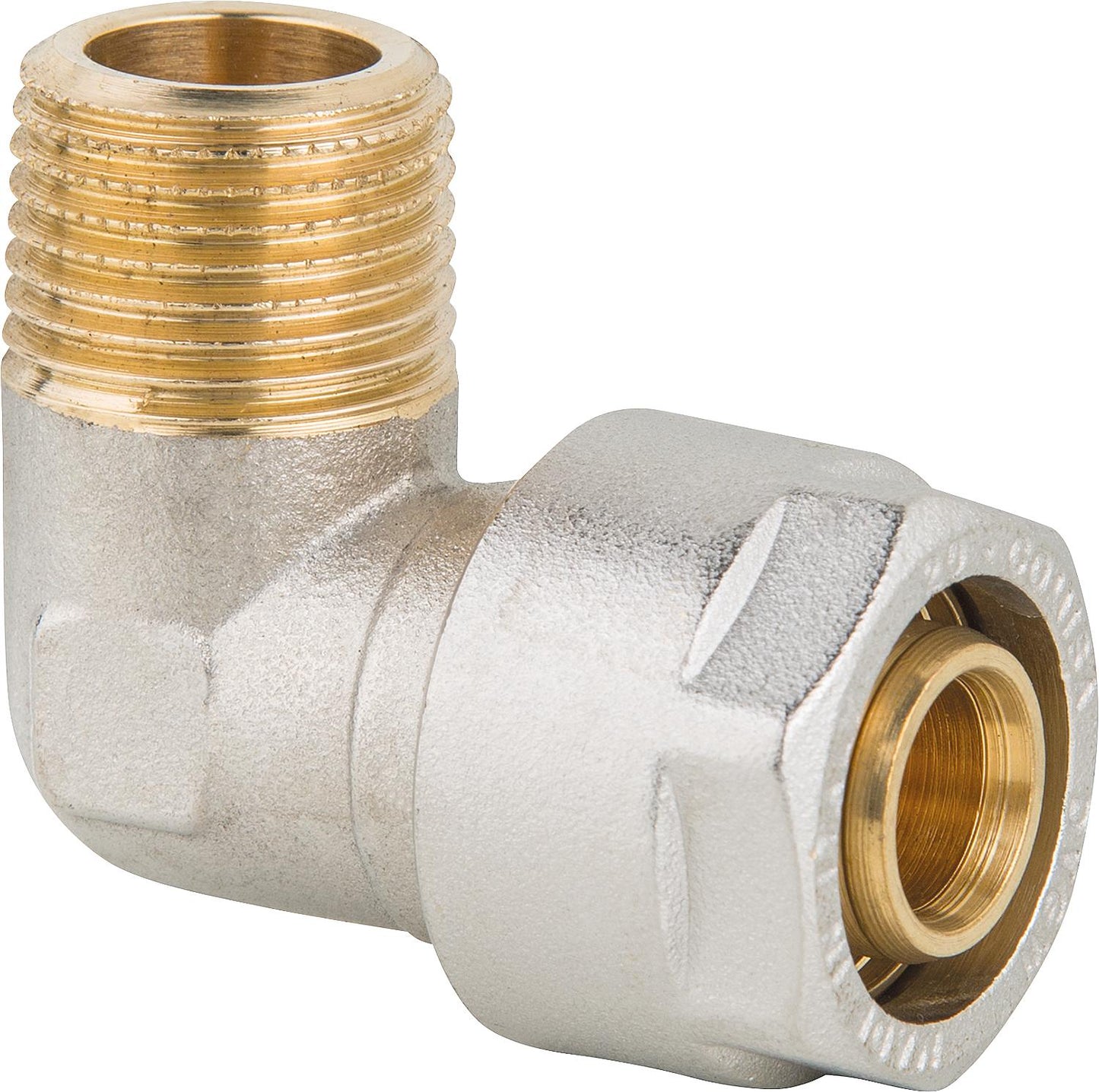 MSVR clamping ring transition angle with male thread 26x3mm - 1"