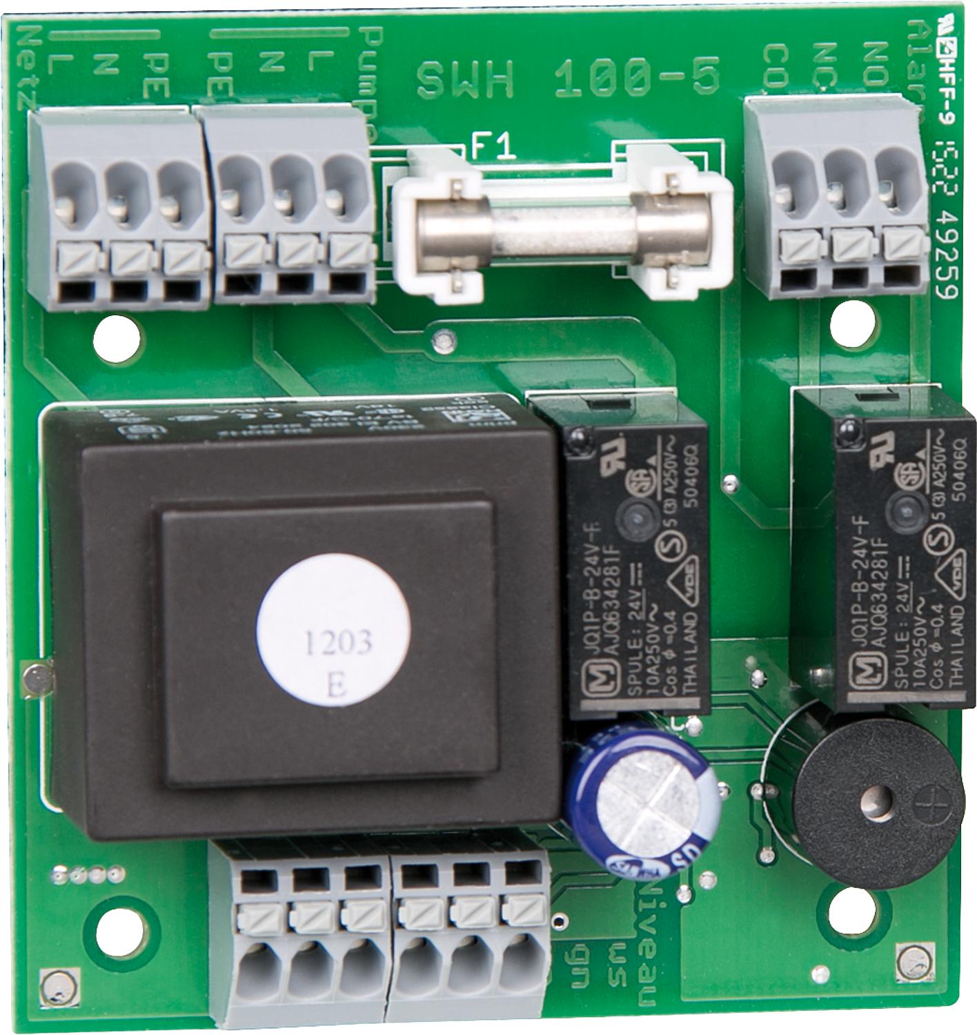 Carte de circuit imprimé avec fusible pour SWH 100-190
