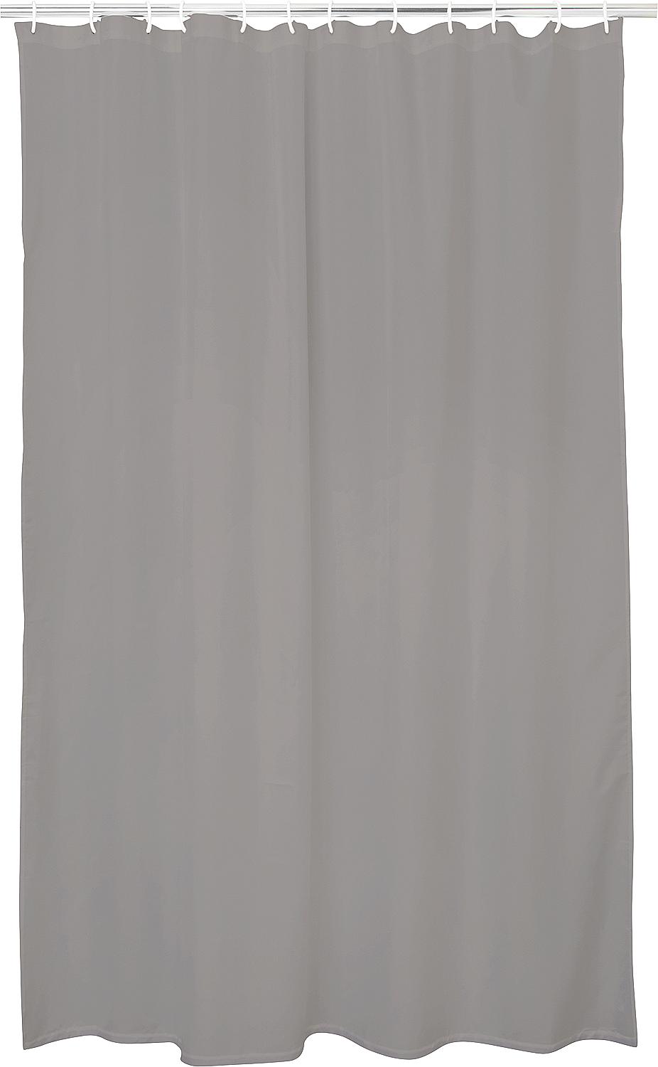 Shower curtain EGZONA Snow White 2400x1800 mm 16 eyelets
