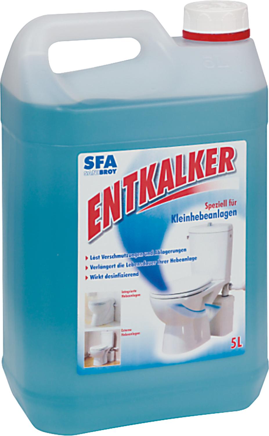 Descaler SFA special cleaner for lifting stations, contents 5000ml