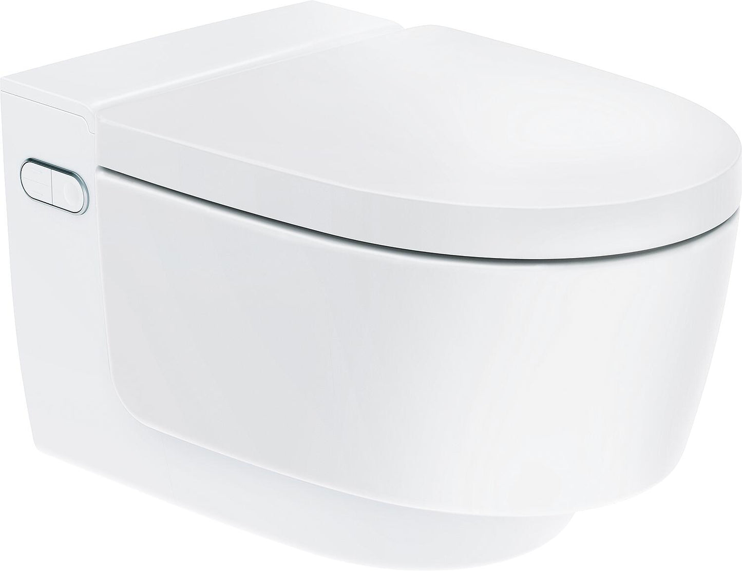 Geberit AquaClean Mera Classic shower toilet, chrome-plated