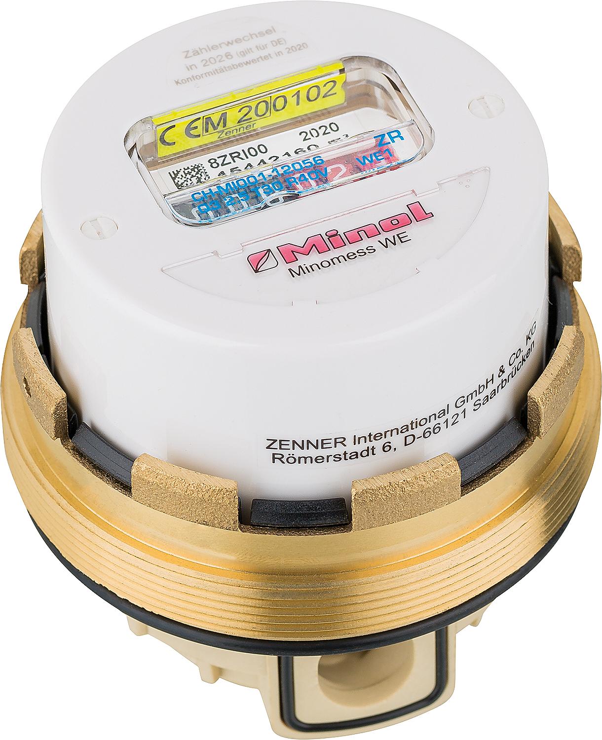Messkapsel-Wasserzähler Zenner Minomess WE1, M78 x 1,5 mm