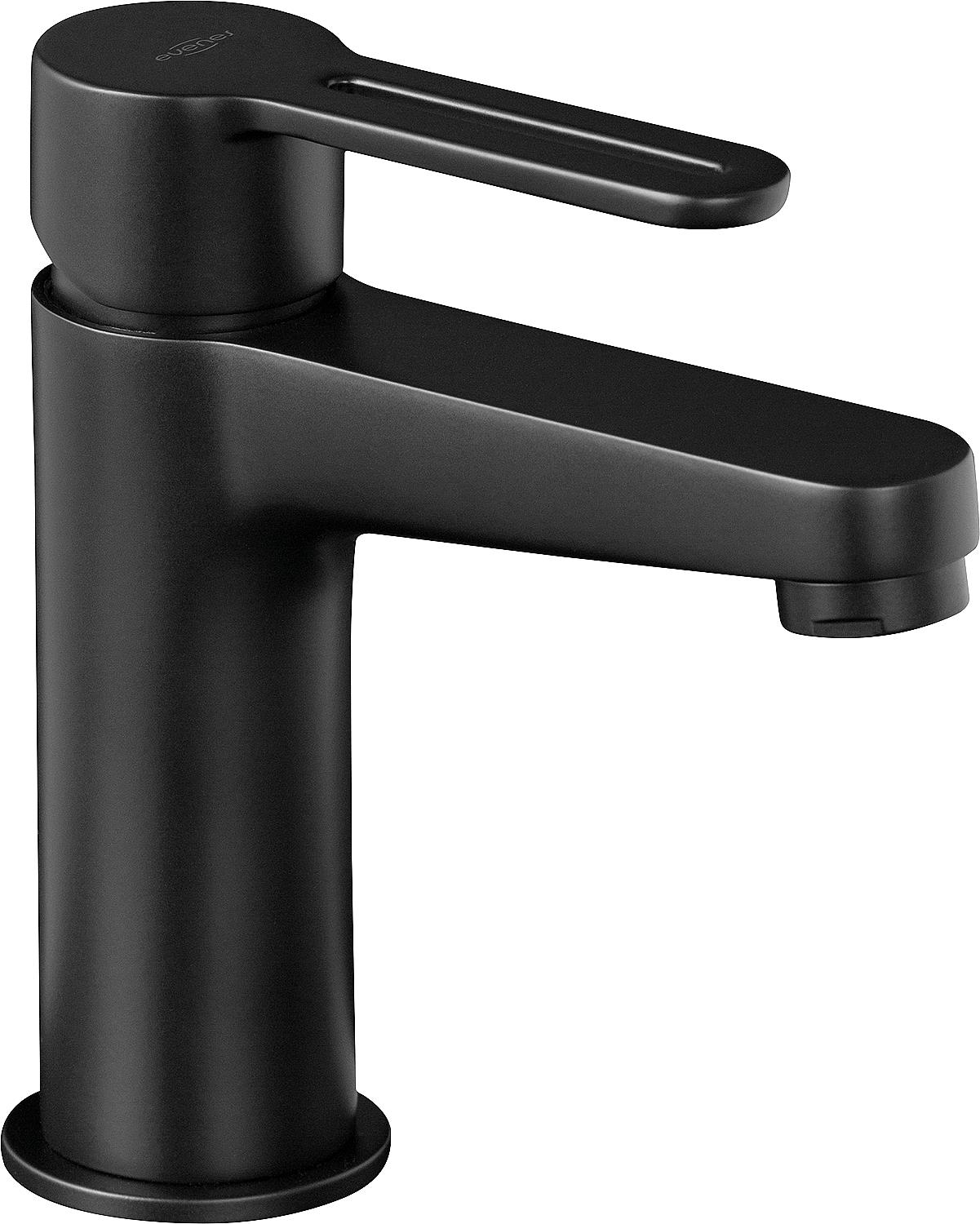 Enzan Nero basin mixer, 107 mm projection, matte black