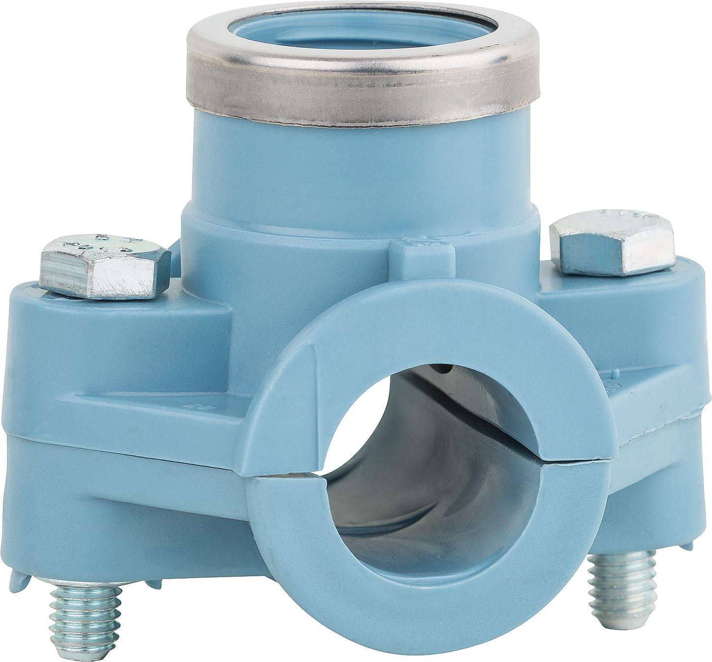 Selle de taraudage, sortie avec filetage intérieur