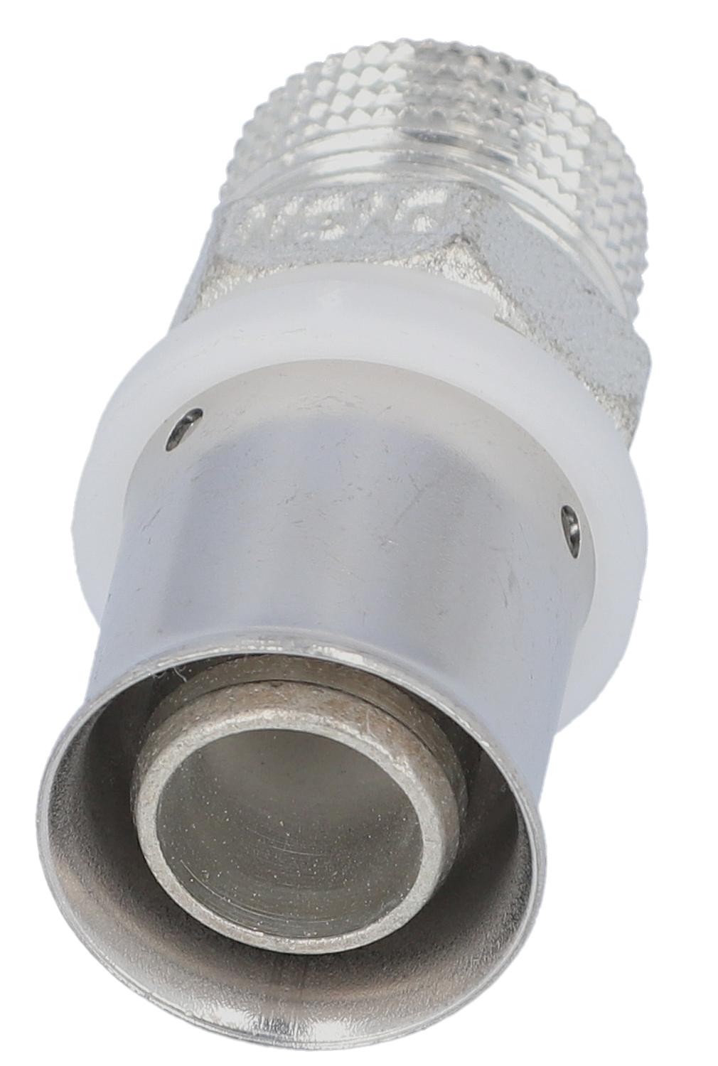 Press fitting for MSVR transition male thread, tinned 32x3mm - 1 1/4"