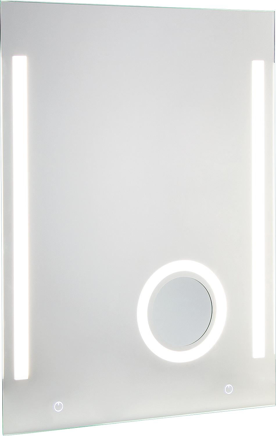 Miroir Earline, avec miroir cosmétique éclairé