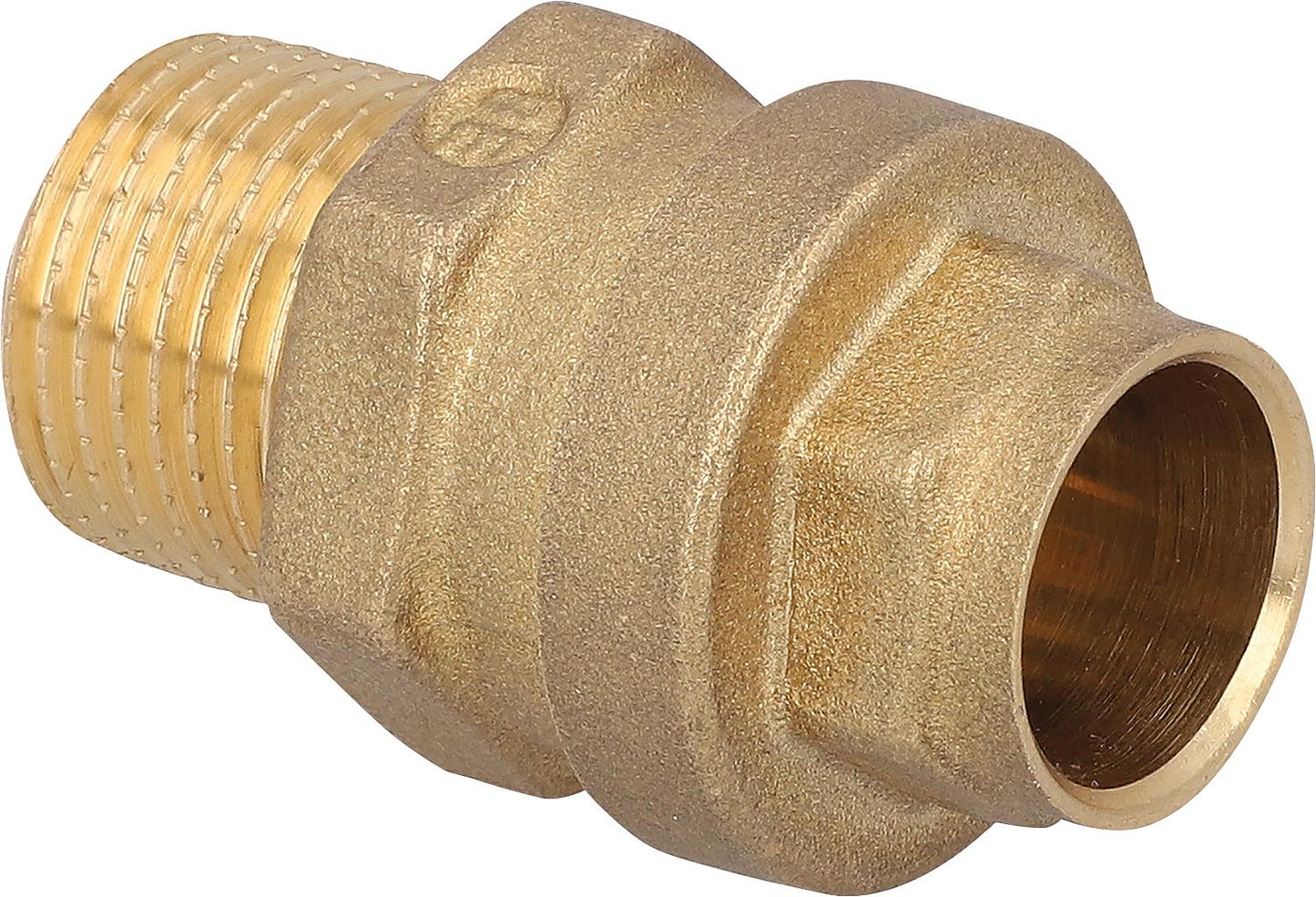 Adaptateur à emboîtement AG DN15 (1/2") x 20 mm, pour tuyaux Fusio/Friatherm, détachable