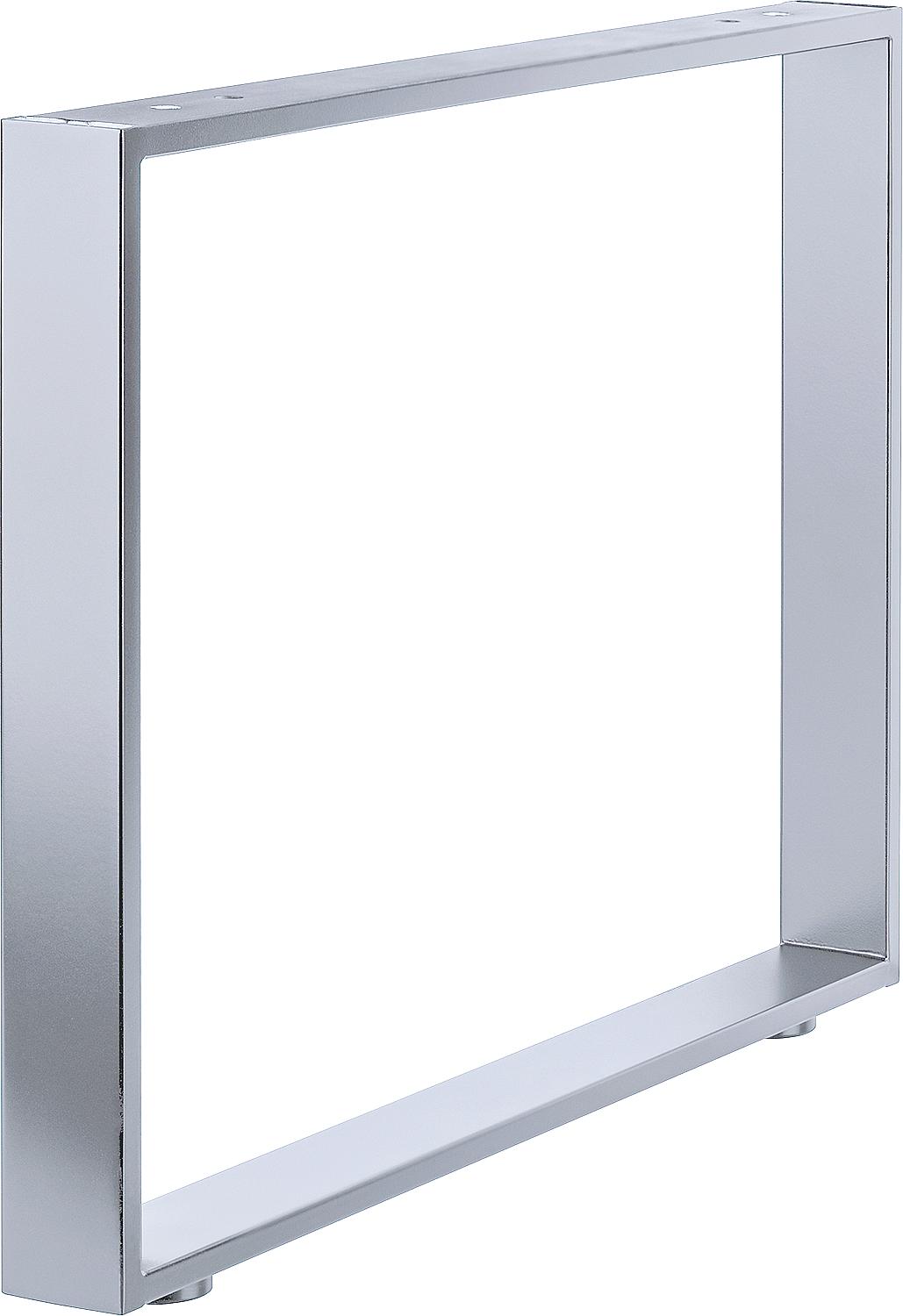 Base frame LOssA 1 piece black WxHxD: 450x340x40 mm