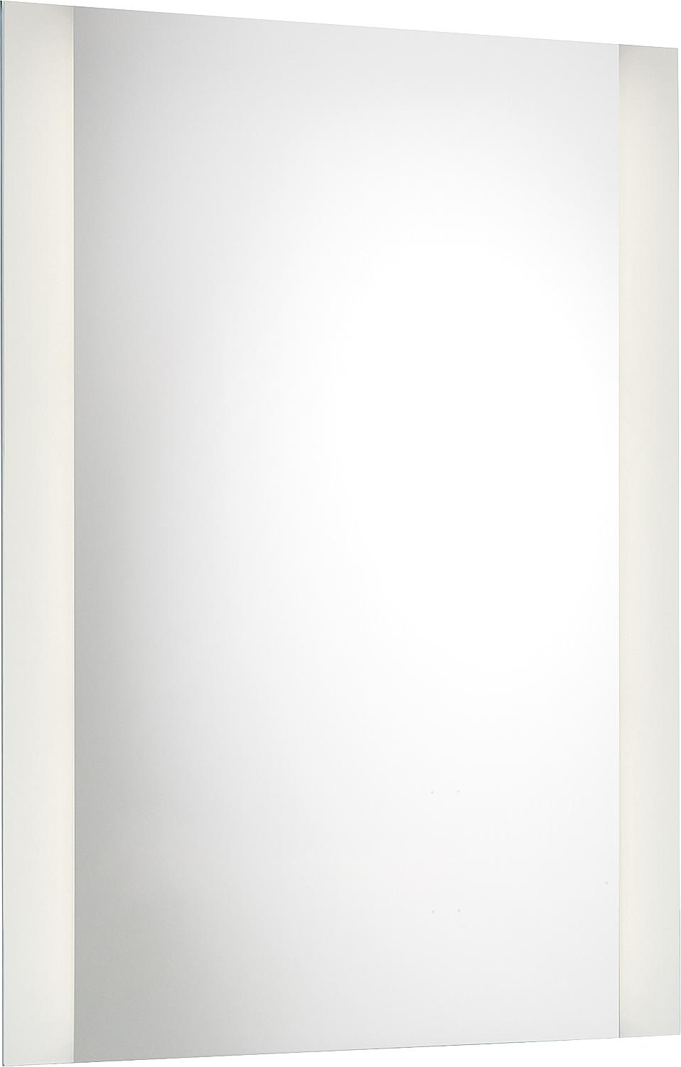 LED mirror Eira 2.0 with toggle switch WxHxD: 800x600x25 mm IP 20 230 V-8.16W