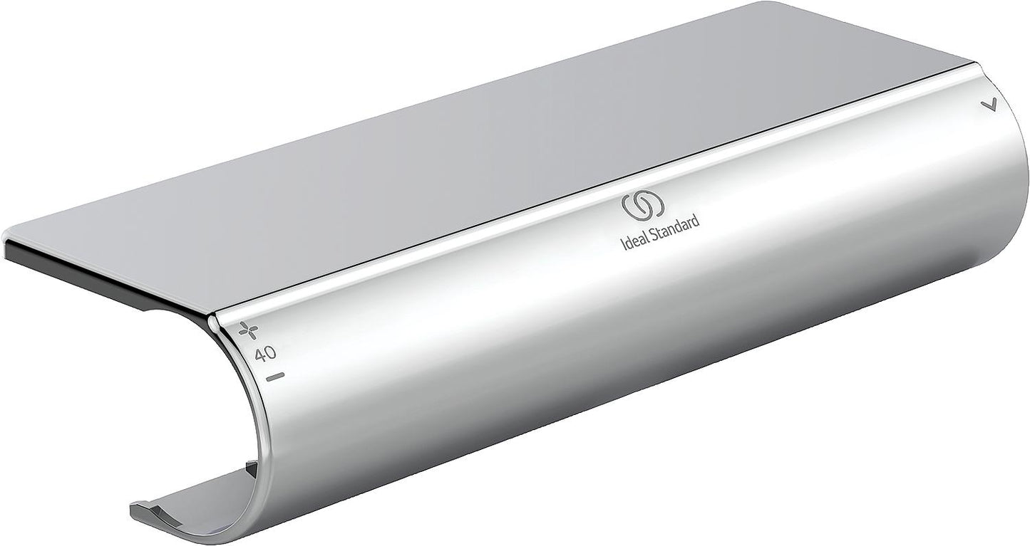 Wrap-over shelf Ideal Standard for shower thermostat T25, 50, 100 chrome