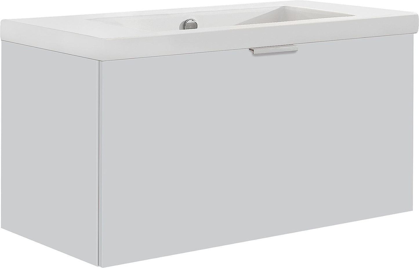 WTU+Ceramic WT EPIL anthracite high gloss 1 drawer 860x550x510mm