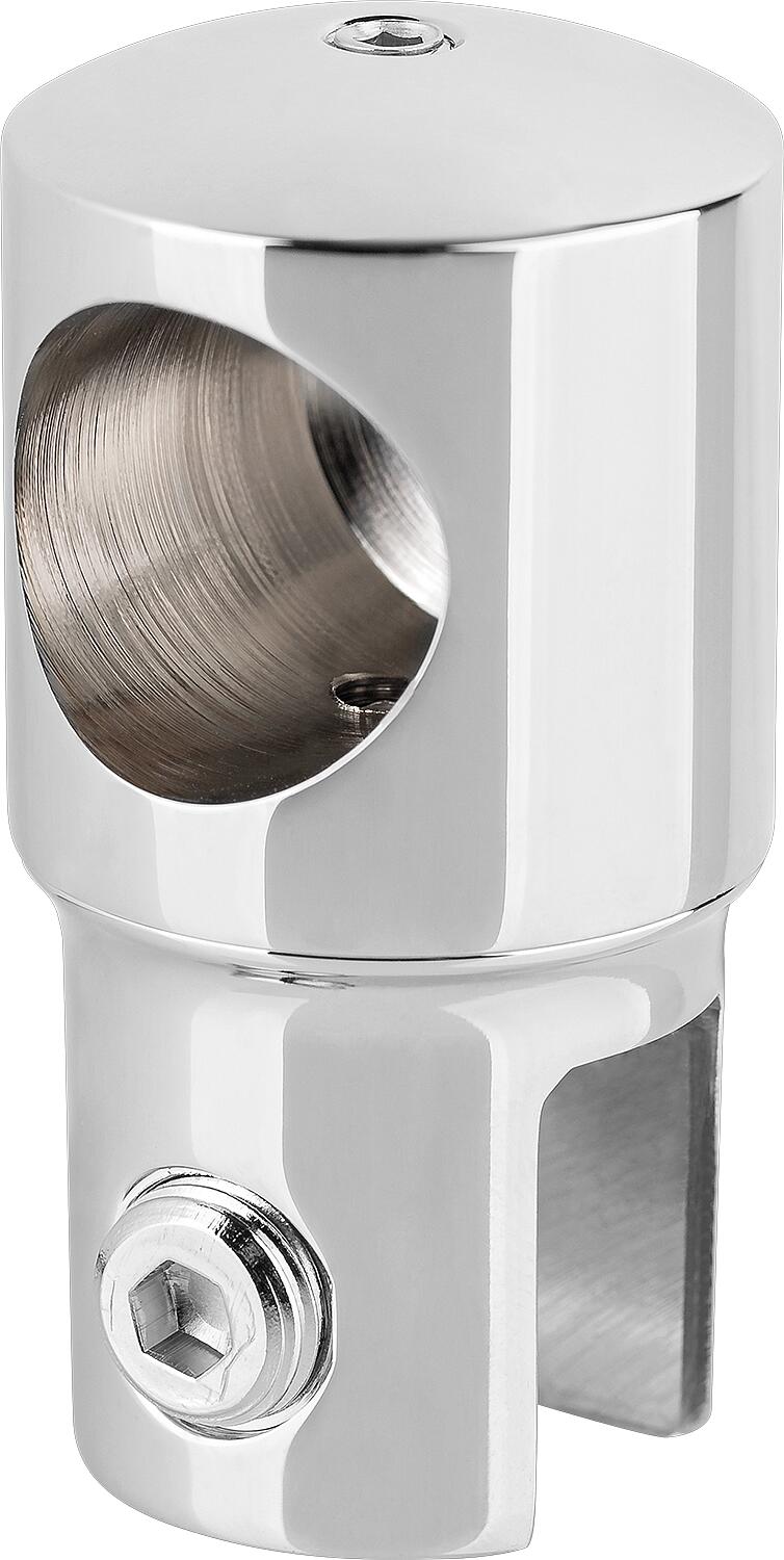 Raccord en verre, rond