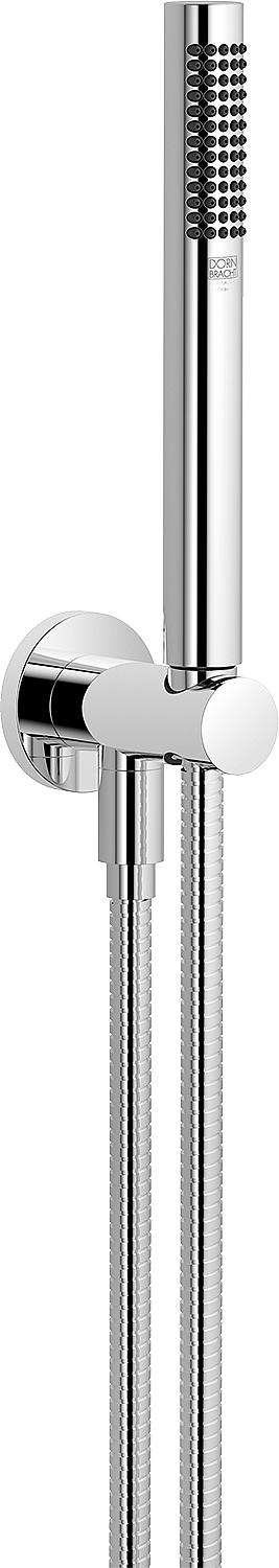 Handbrause-Set Dornbracht, Schlauch 1250 mm, chrom, runde Rosette
