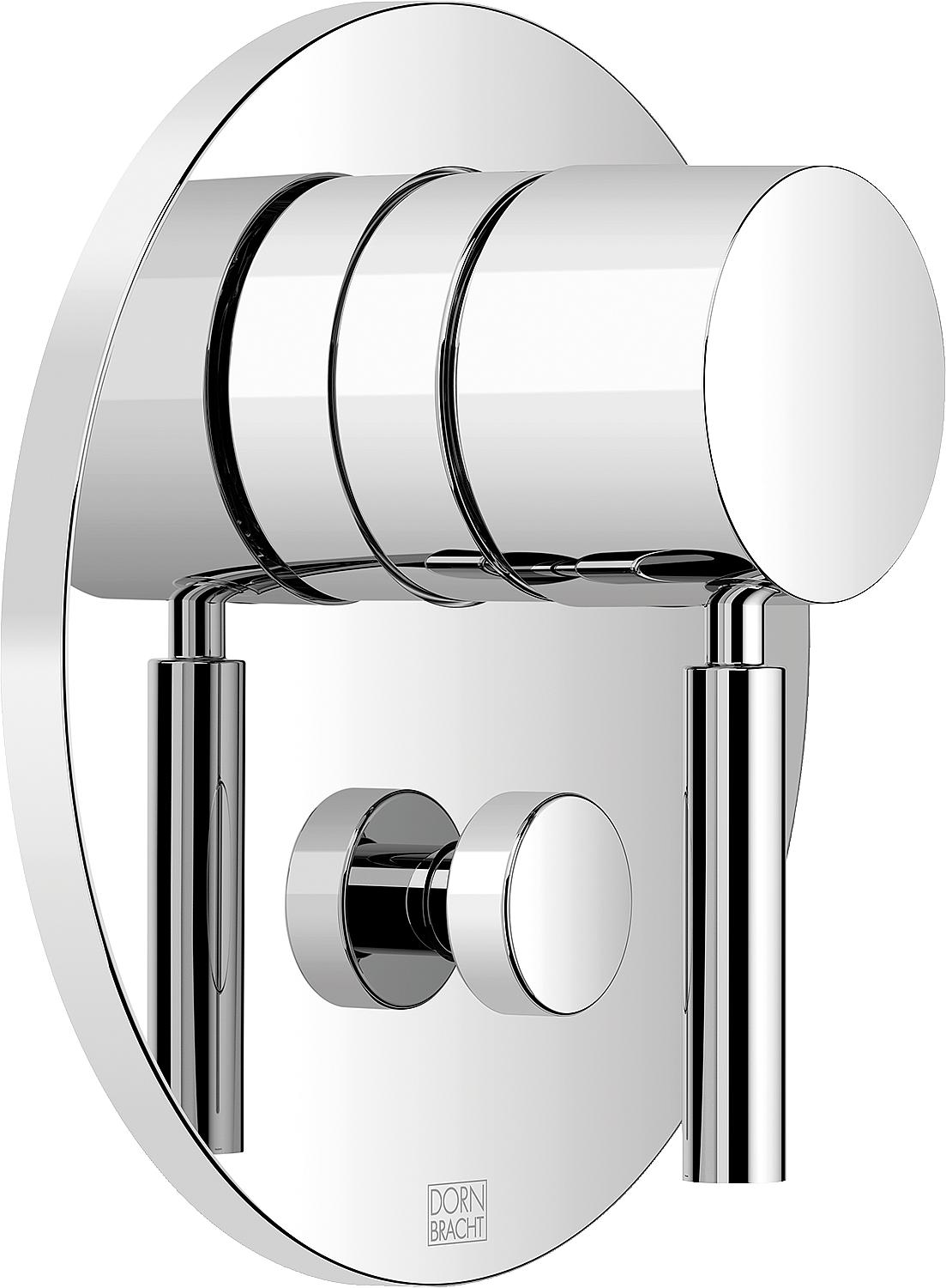 Dornbracht META concealed bath mixer with rosette Ø 150 mm, chrome