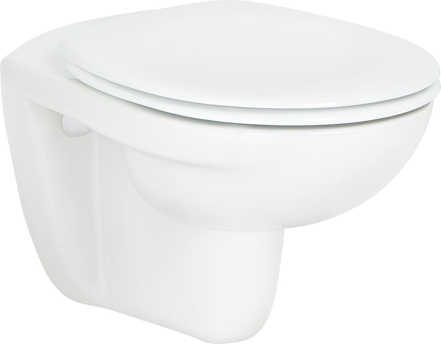 Wall-hung, low-profile toilet NEO 2.0 WxHxD: 355x350x525 mm Ceramic white