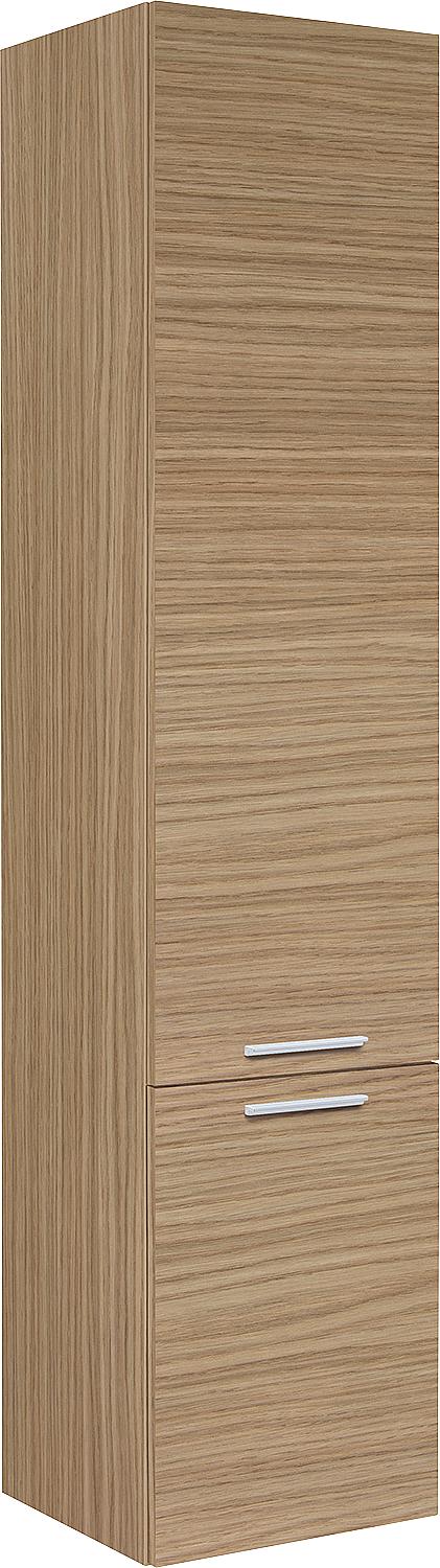 Hochschrank Serie MBK 2 Türen Lärche hellbraun Anschlag rechts 350x1625x370mm