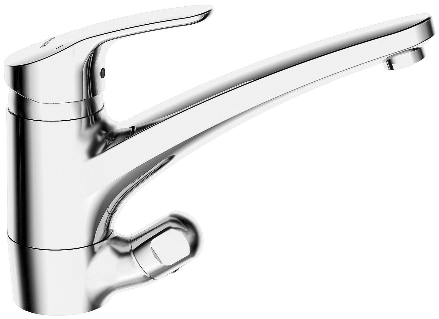 Spültischmischer Hansamix, mit Geräte-Absperrventil