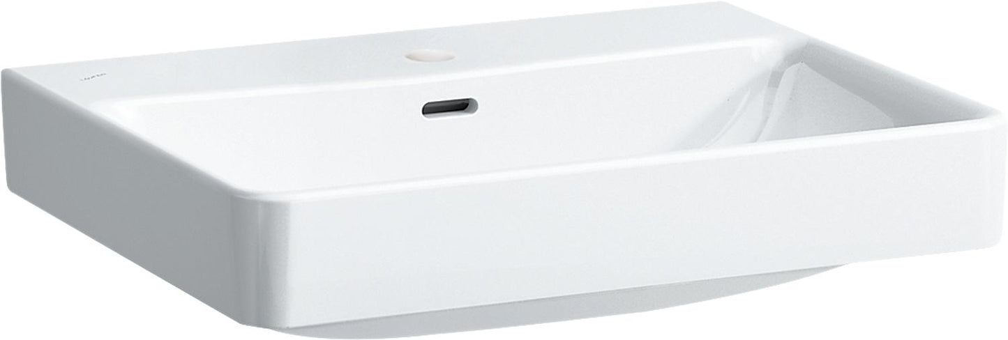Laufen Pro S countertop washbasin 650x175x465 mm 1 Hl. m. Ül. ground white