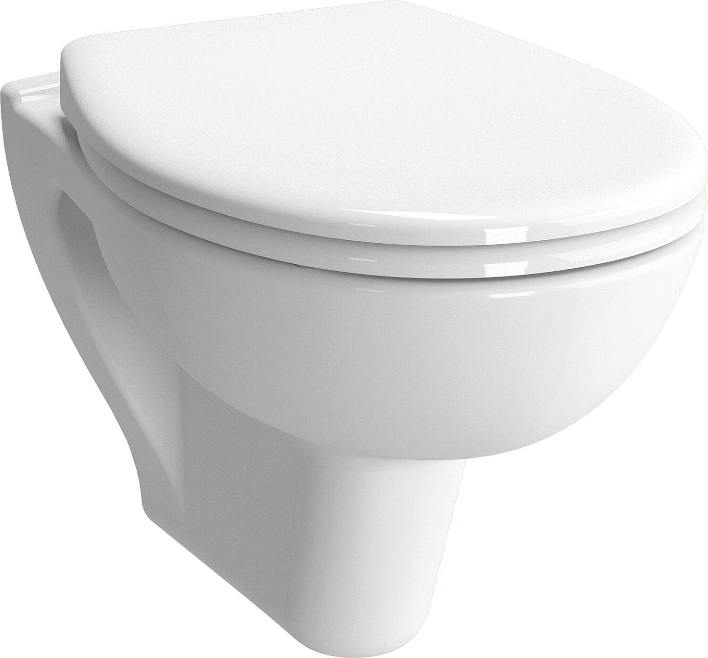 Wandtiefspül-WC VitrA S20 weiss, spülrandlos, runde Form BxHxT: 355x350x520mm
