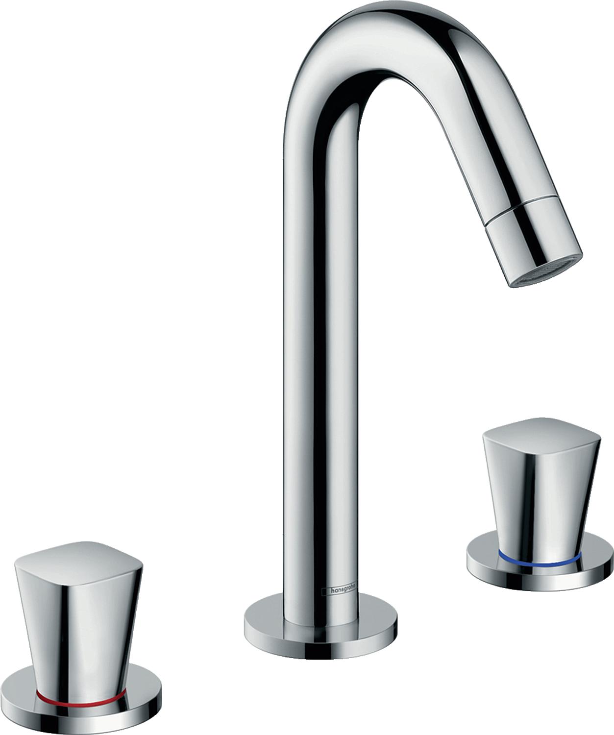 3-hole basin mixer Hansgrohe Logis, projection 109 mm, chrome