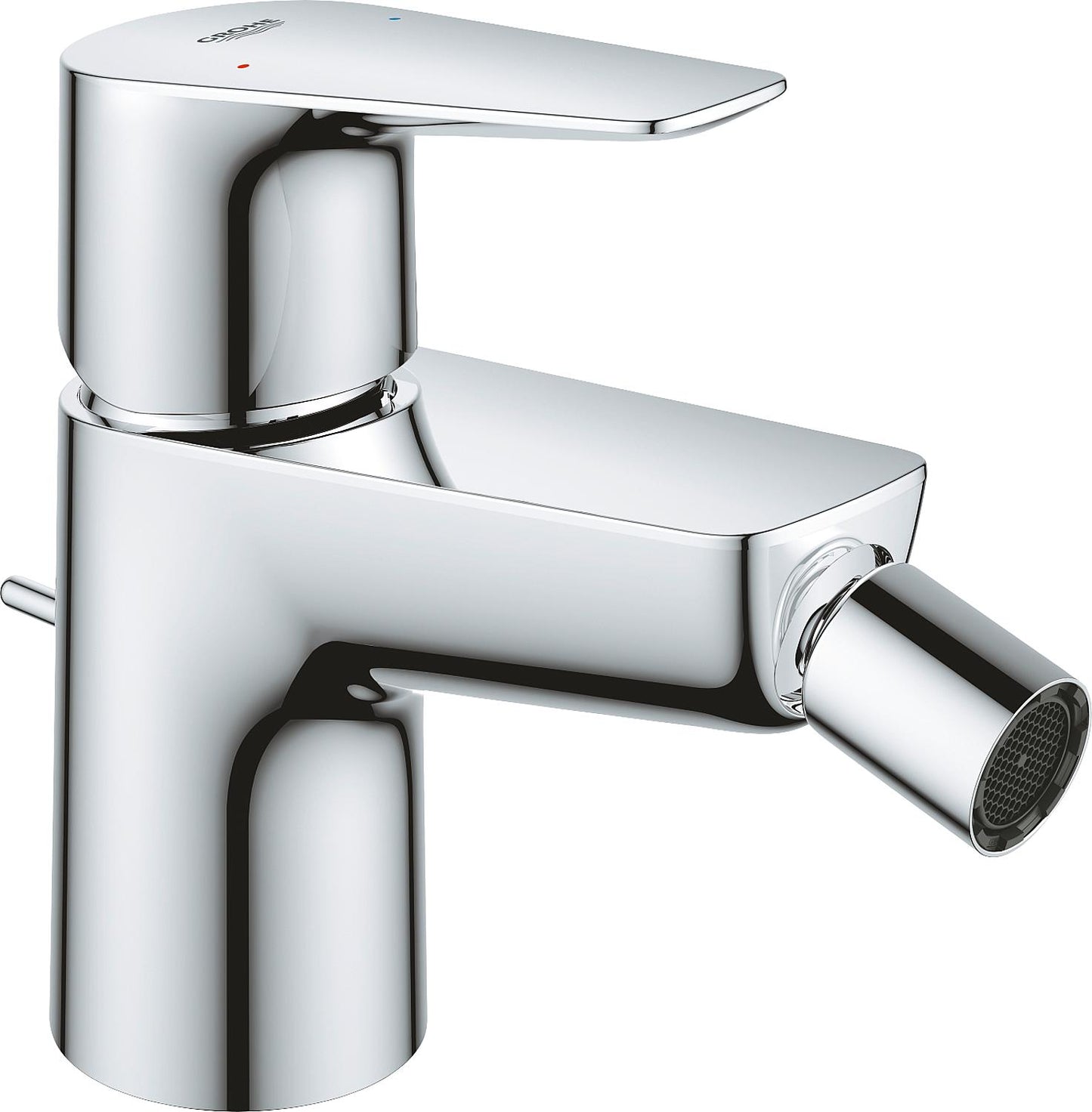 Grohe BauEdge bidet mixer, 117 mm projection, chrome