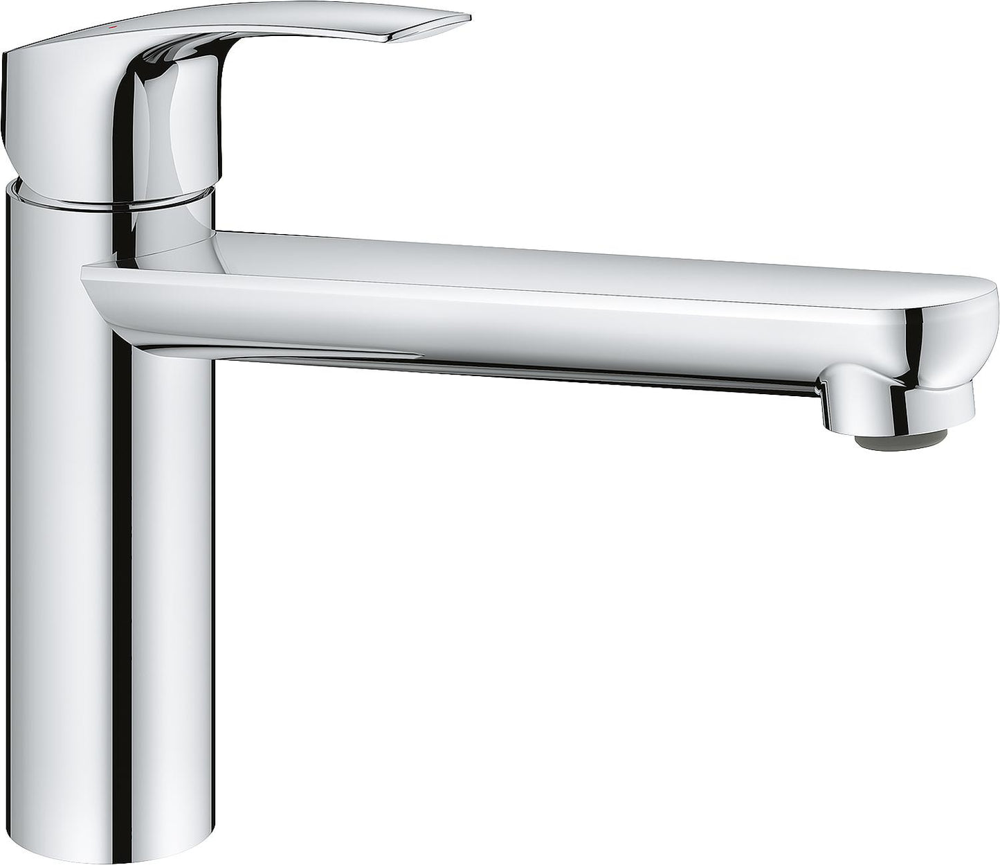 Mitigeur de cuisine Grohe Eurosmart avec bec pivotant, saillie de 222 mm, chromé