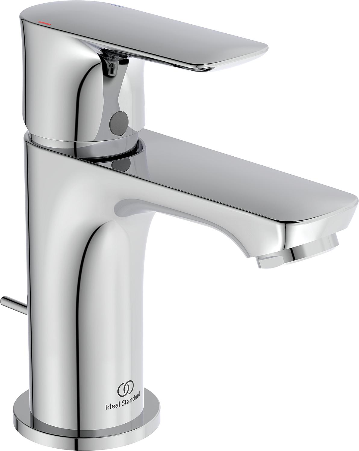 Ideal Standard Piccolo basin mixer, 90 mm projection, chrome, without waste fitting