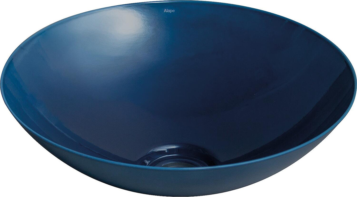 Alape Aqua countertop washbasin Ø 450 mm Deep Indigo