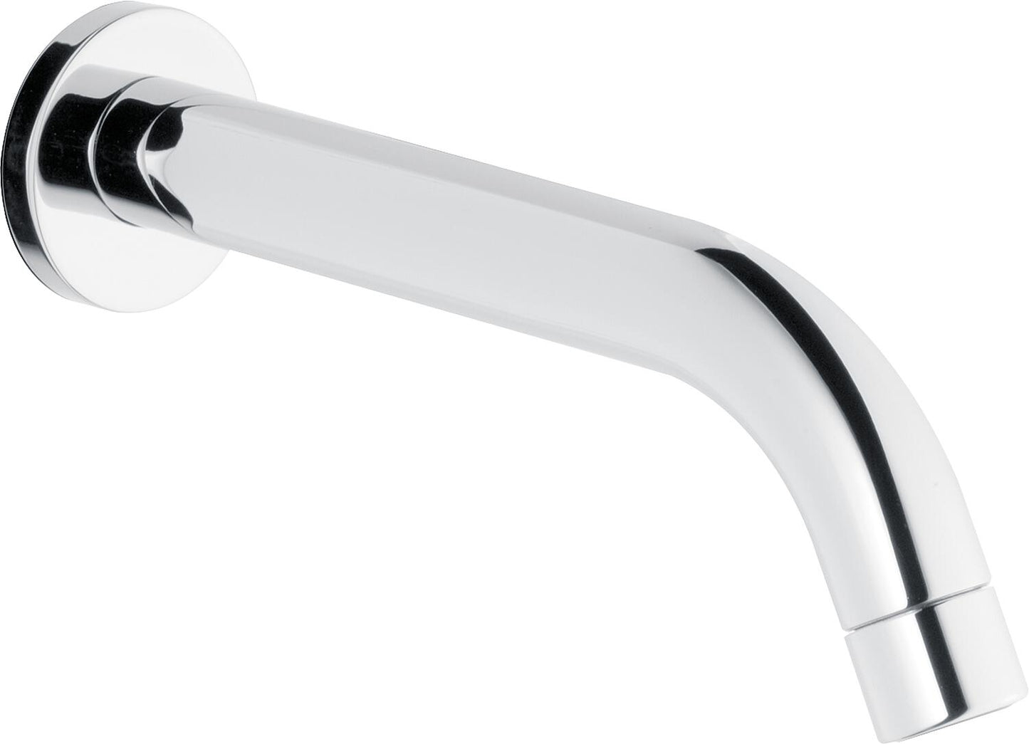 Heinrichschulte Alpha 300 bathtub inlet, 183 mm projection, chrome