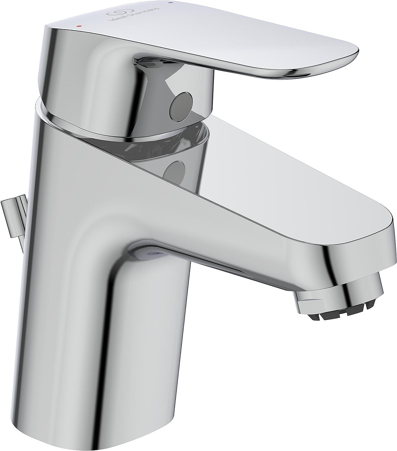 Ideal Standard Ceraflex basin mixer, 101 mm projection, chrome, without waste fitting