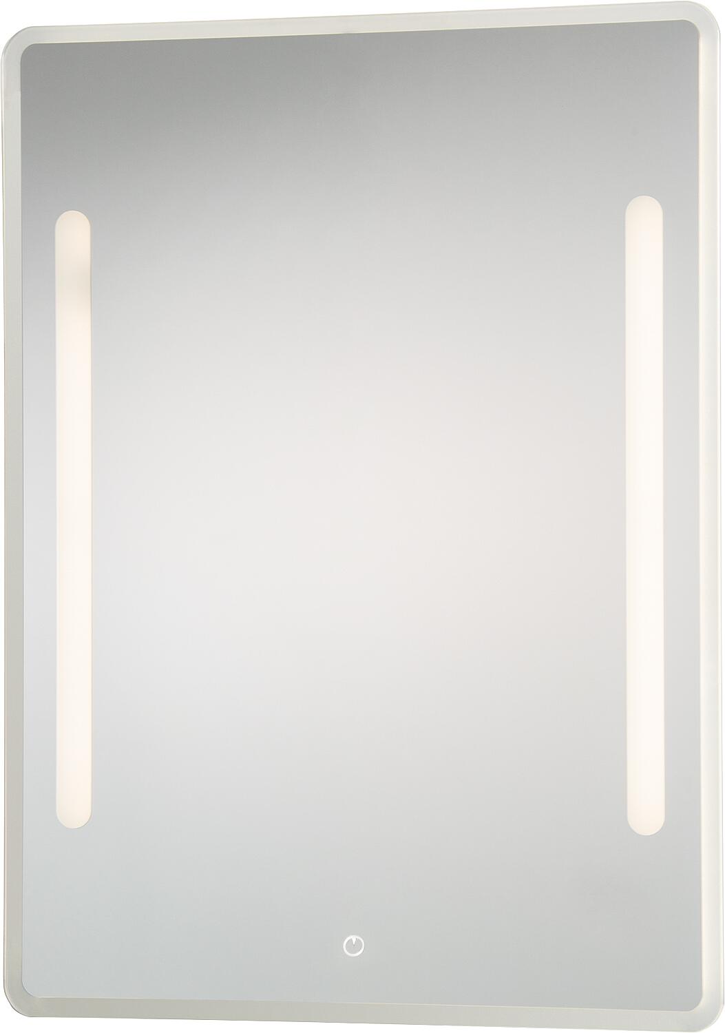 ELUCO IP20 LED mirror, 230V-23.4W, 600x800mm, dimmable with touch switch